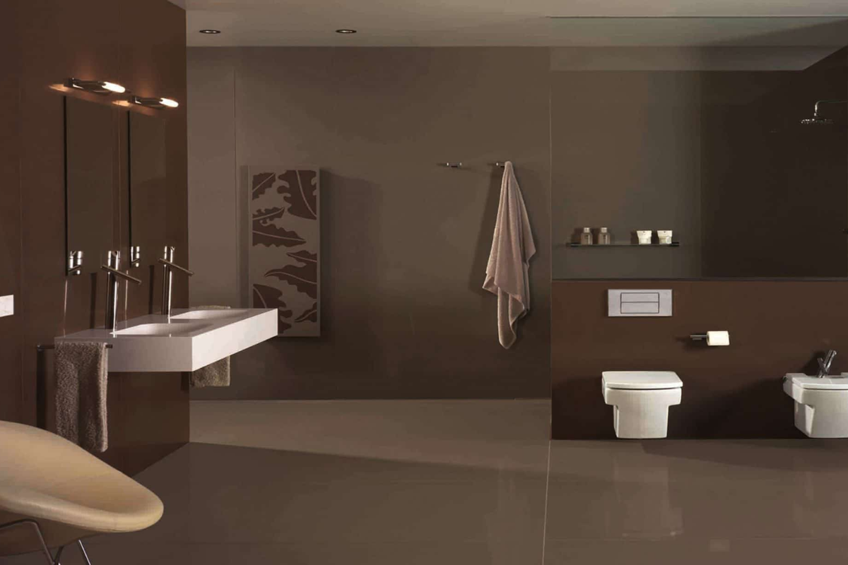 Vonios kambario dizainas - Silestone ir Dekton
